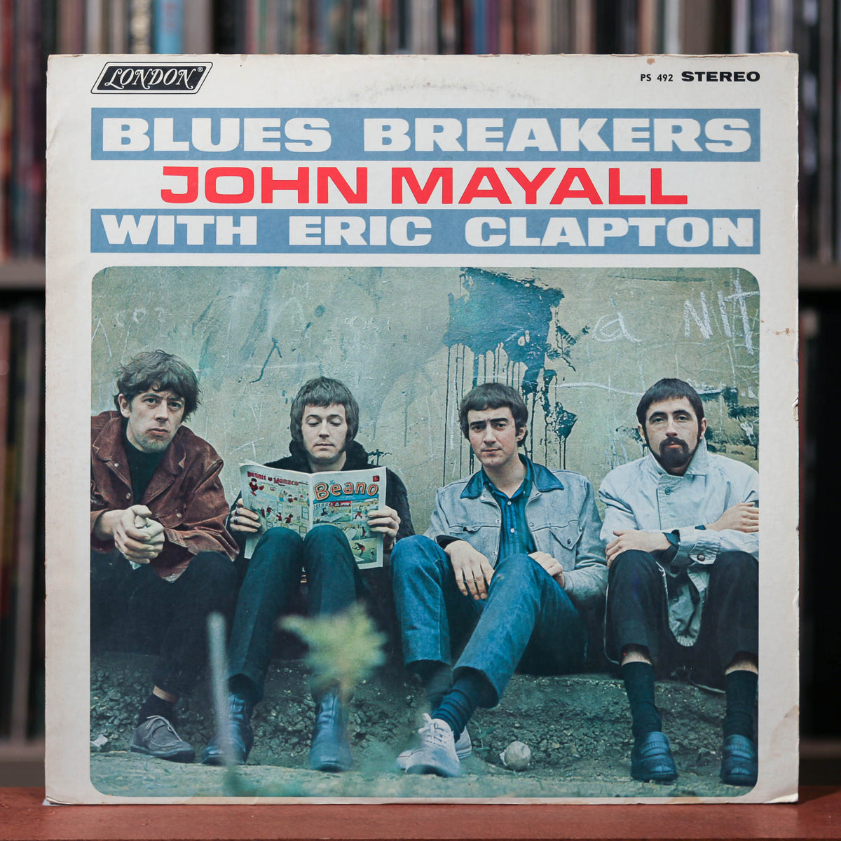 John Mayall with Eric Clapton - Blues Breaker - 1966 London, VG/VG