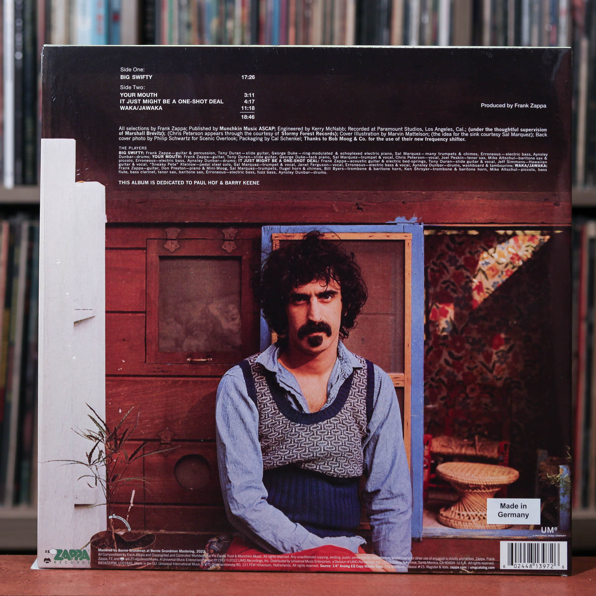 Frank Zappa - Waka / Jawaka - 2022 Zappa Records, EX/EX