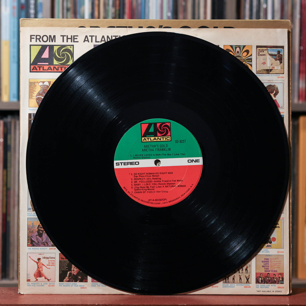 Aretha Franklin - Aretha's Gold - 1969 Atlantic, VG/VG