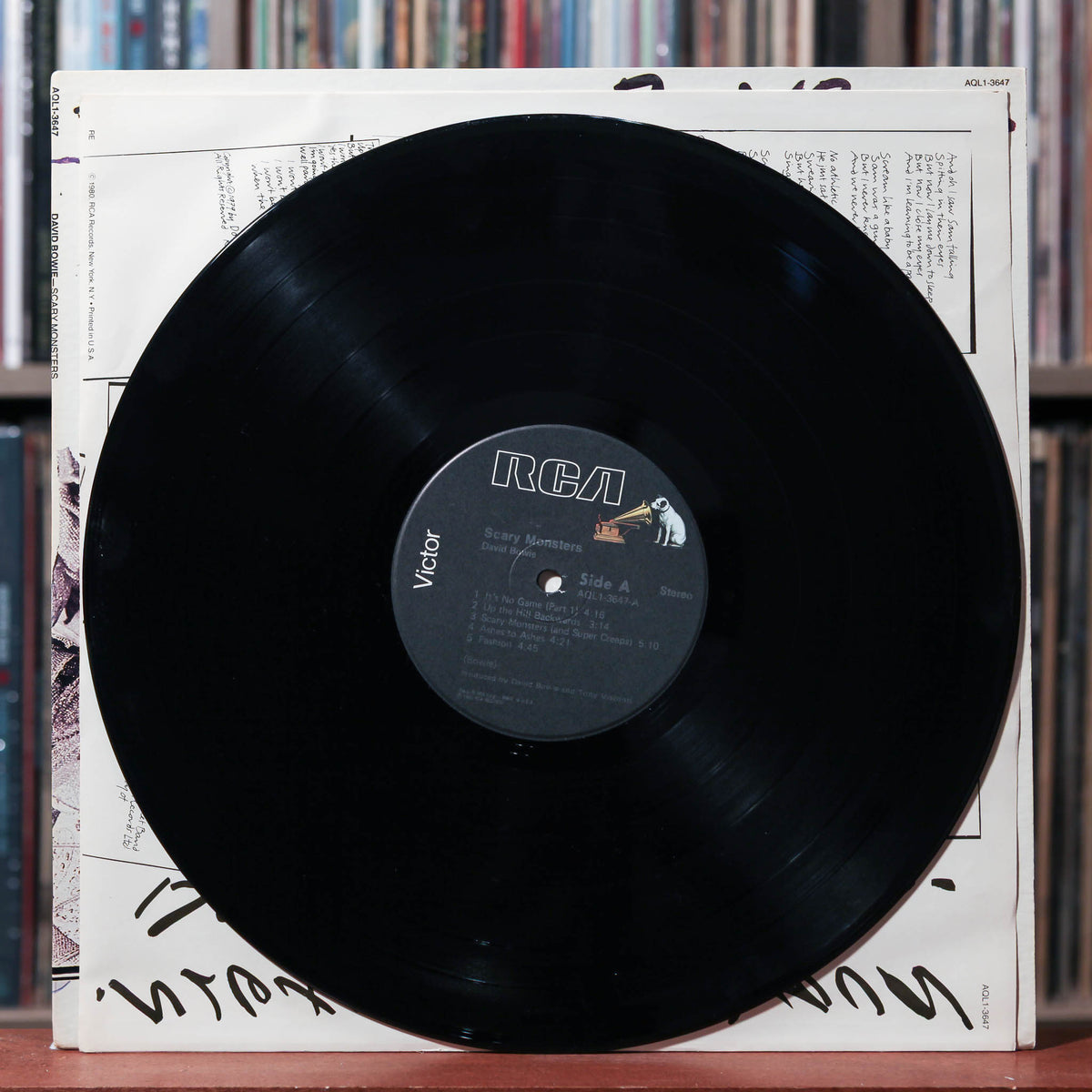 david bowie scary monsters vinyl David Bowie - Scary Monsters