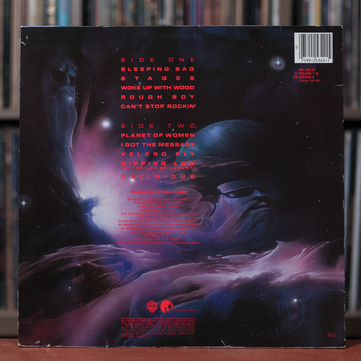 junstorm1983ページ ZZ Top - Afterburner - German Import - 1985 Warner, VG/EX