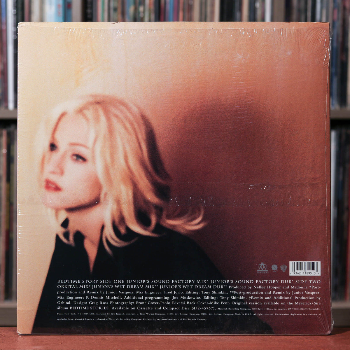 Madonna - Bedtime Story - 1995 Maverick, VG+/VG+ w/Shrink