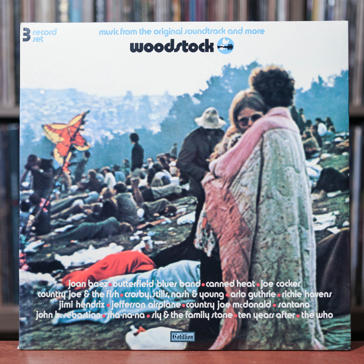 米、欧2discs LP Various Woodstock Two RCV1518806 Cotillion /00660 vintage-vinyl-records-