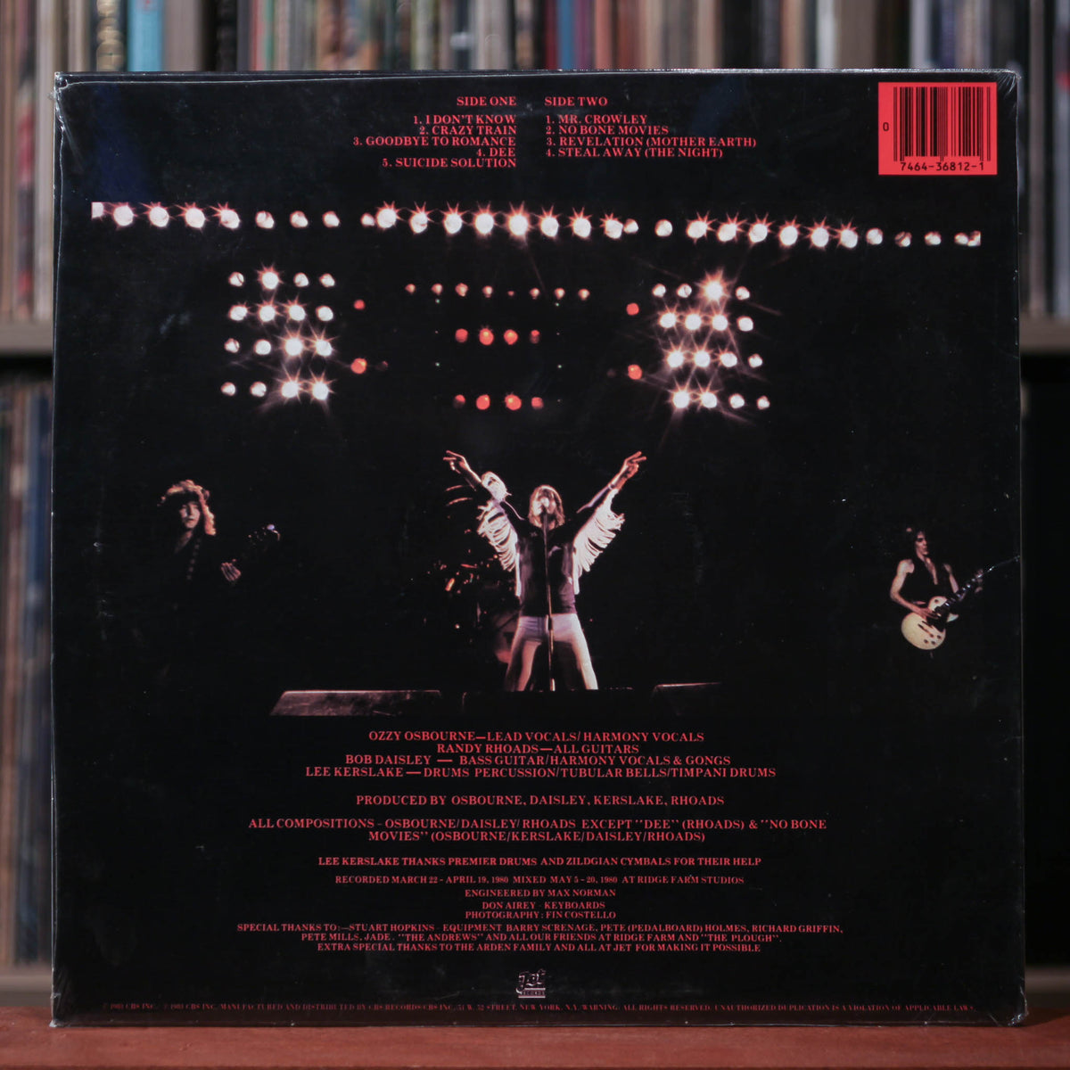 ozzy osbourne 1981 blizzard of ozz