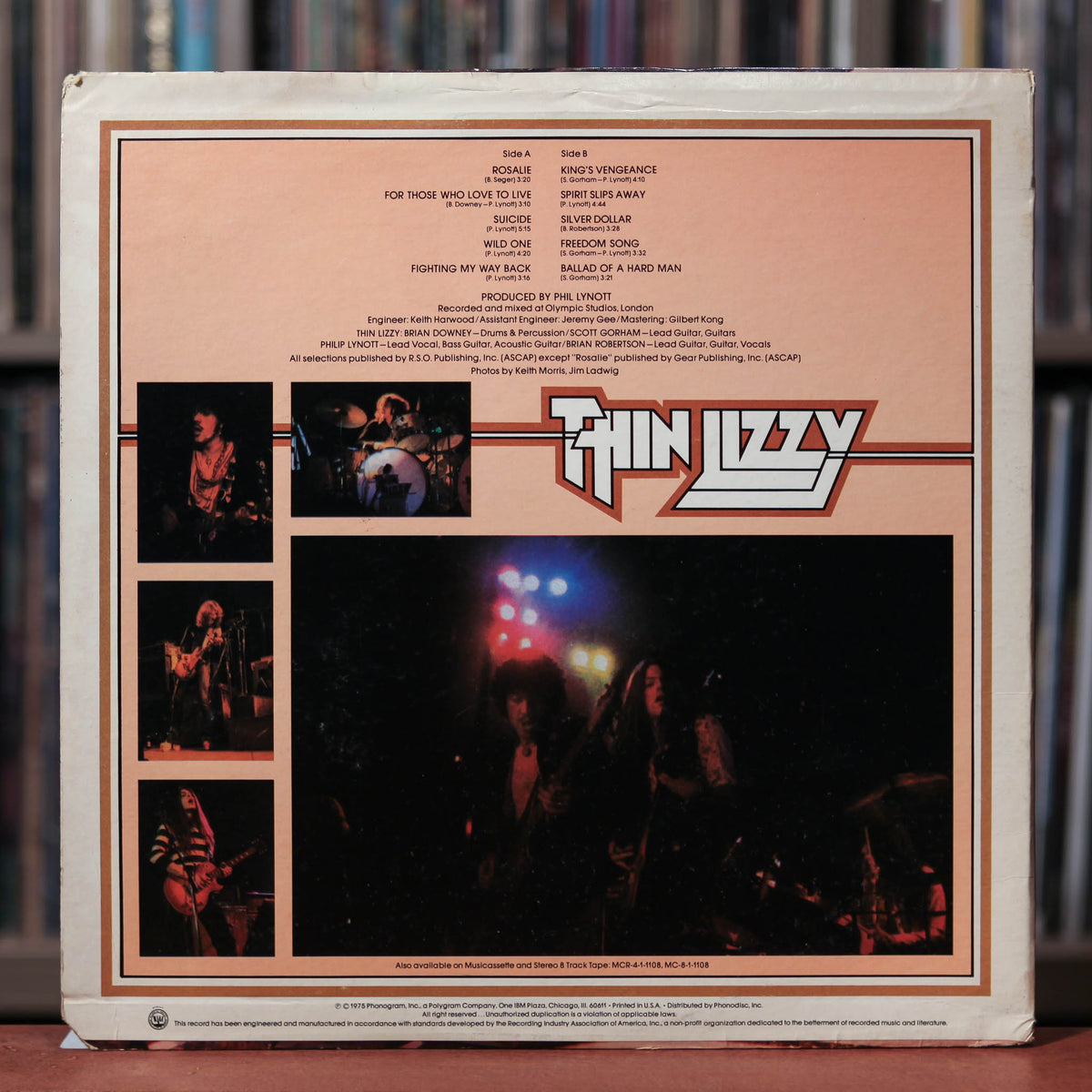 Thin Lizzy Fighting LP レコード THIN LIZZY FIGHTING / JAPAN WITH OBI NM MINT- CLEAN COPY | eBay
