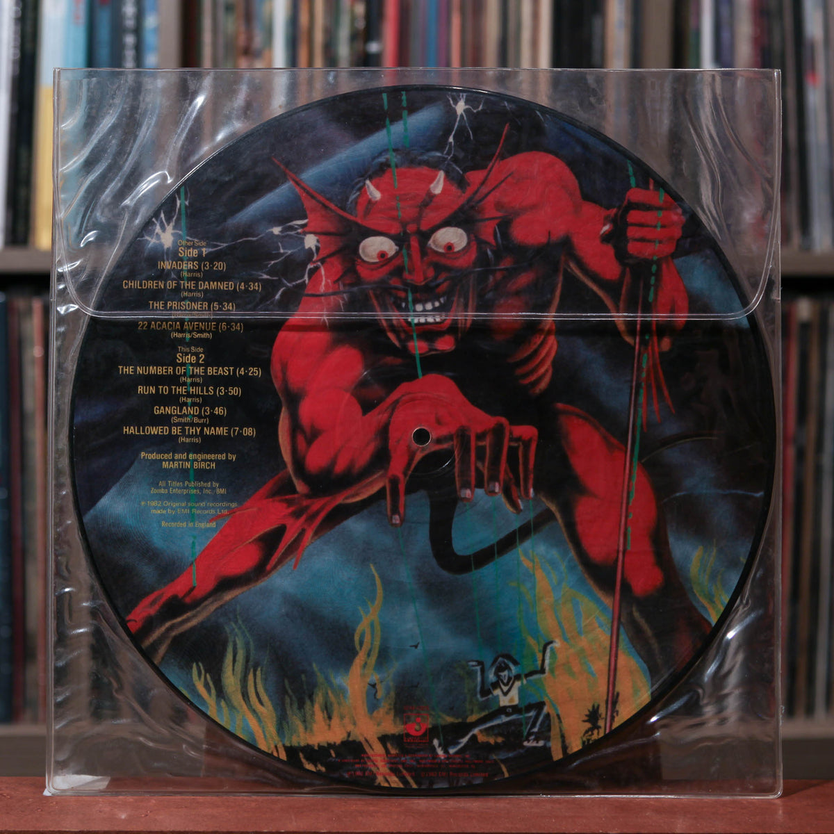 激レア！IRON MAIDEN Beast 1982年製 Vintage 新品 vintage-vinyl-records-