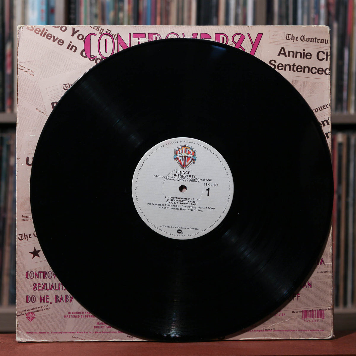 Prince - Controversy - 1981 Warner Bros. Records, VG/VG