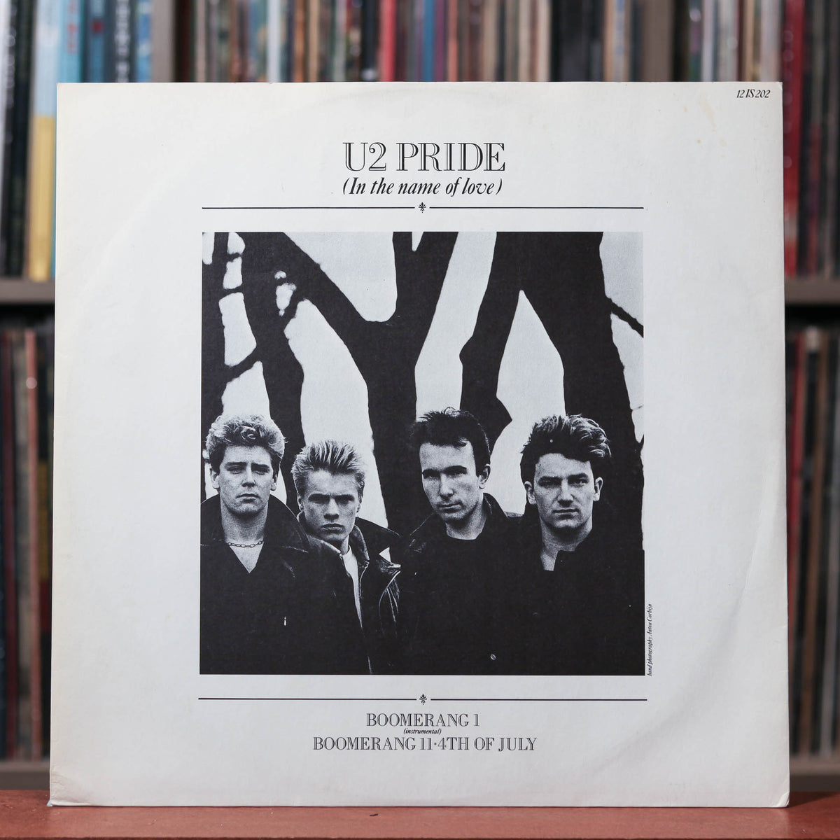 U2 - Pride (In The Name Of Love) - UK import 1984 Island Records, VG/V