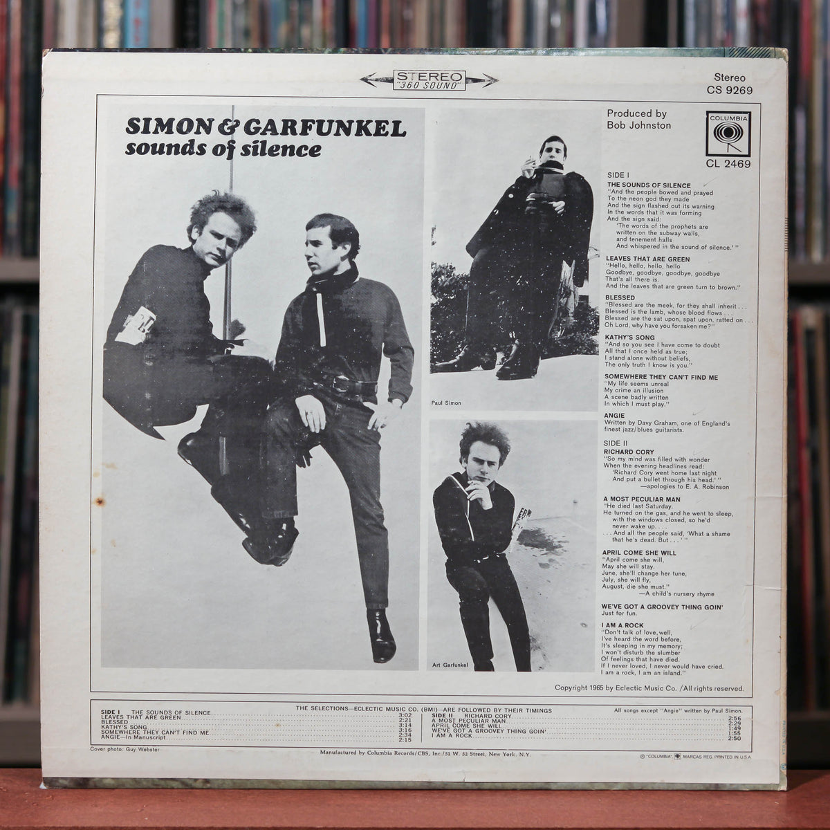 Simon & Garfunkel - 2 LP Bundle - Sounds of Silence & Greatest Hits