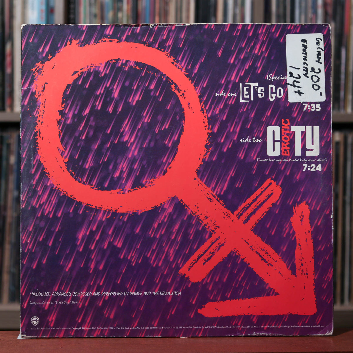 Prince And The Revolution - Let's Go Crazy - 1984 Warner Bros. Records