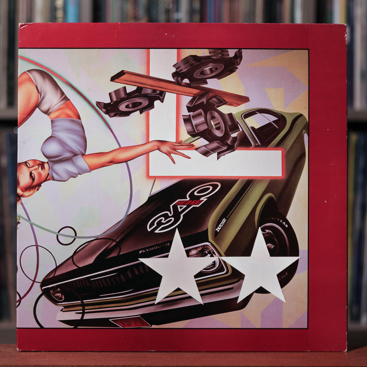 The Cars - Heartbeat City - 1984 Elektra, VG+/EX