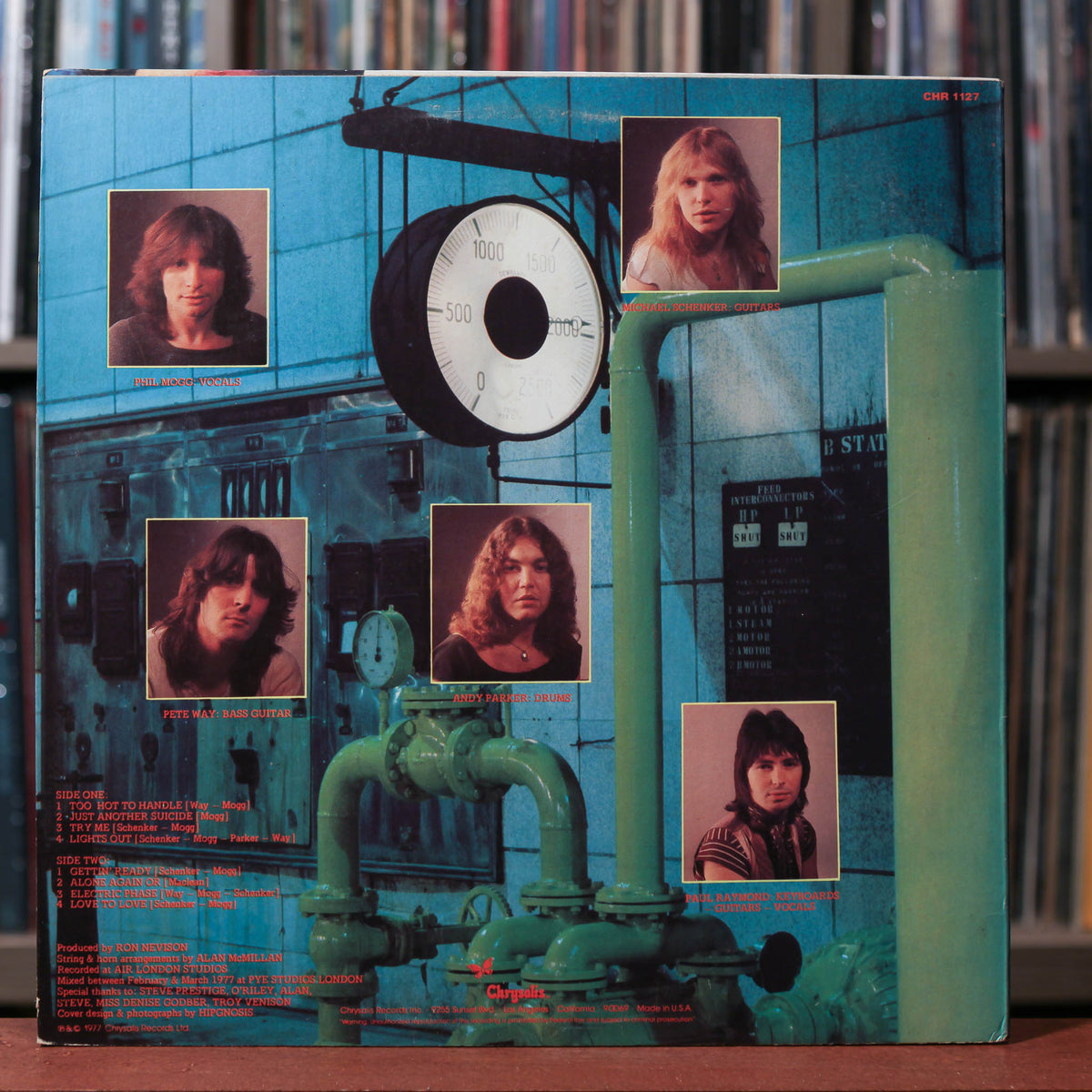 ワールドワイド3LP UFO Lights Out CRVX1531 Chrysalis Catalogue /00920 UFO - Lights Out - 1977 Chrysalis, EX/VG+