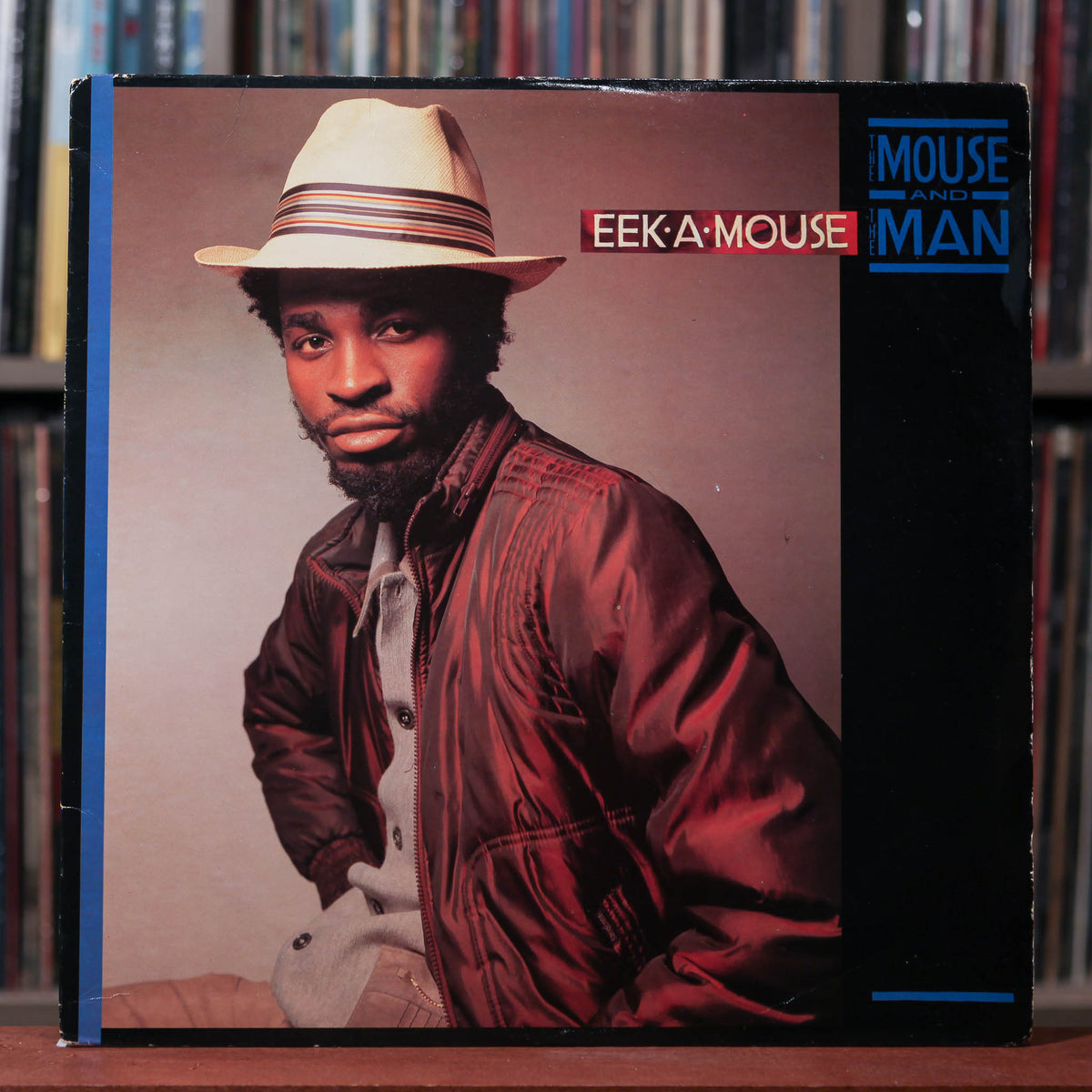 英LP Eek A Mouse Mouse & The Man GREL56 Greensleeves UK /00228 vintage-vinyl-records-