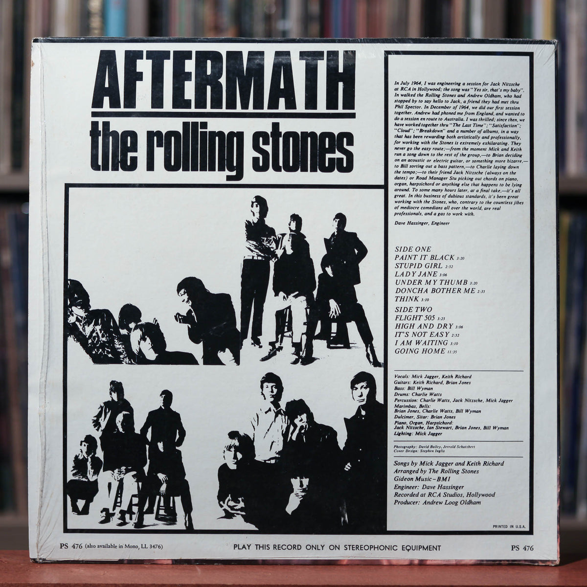 Rolling Stones Aftermath 1966 London VG VG rolling-stones-aftermath-1966-london-vg-vg