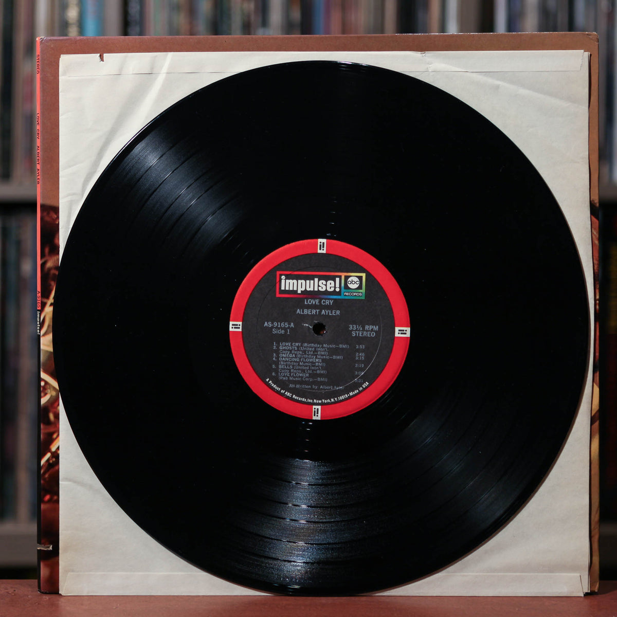 Albert Ayler - Love Cry - 1968 Impulse!, EX/EX