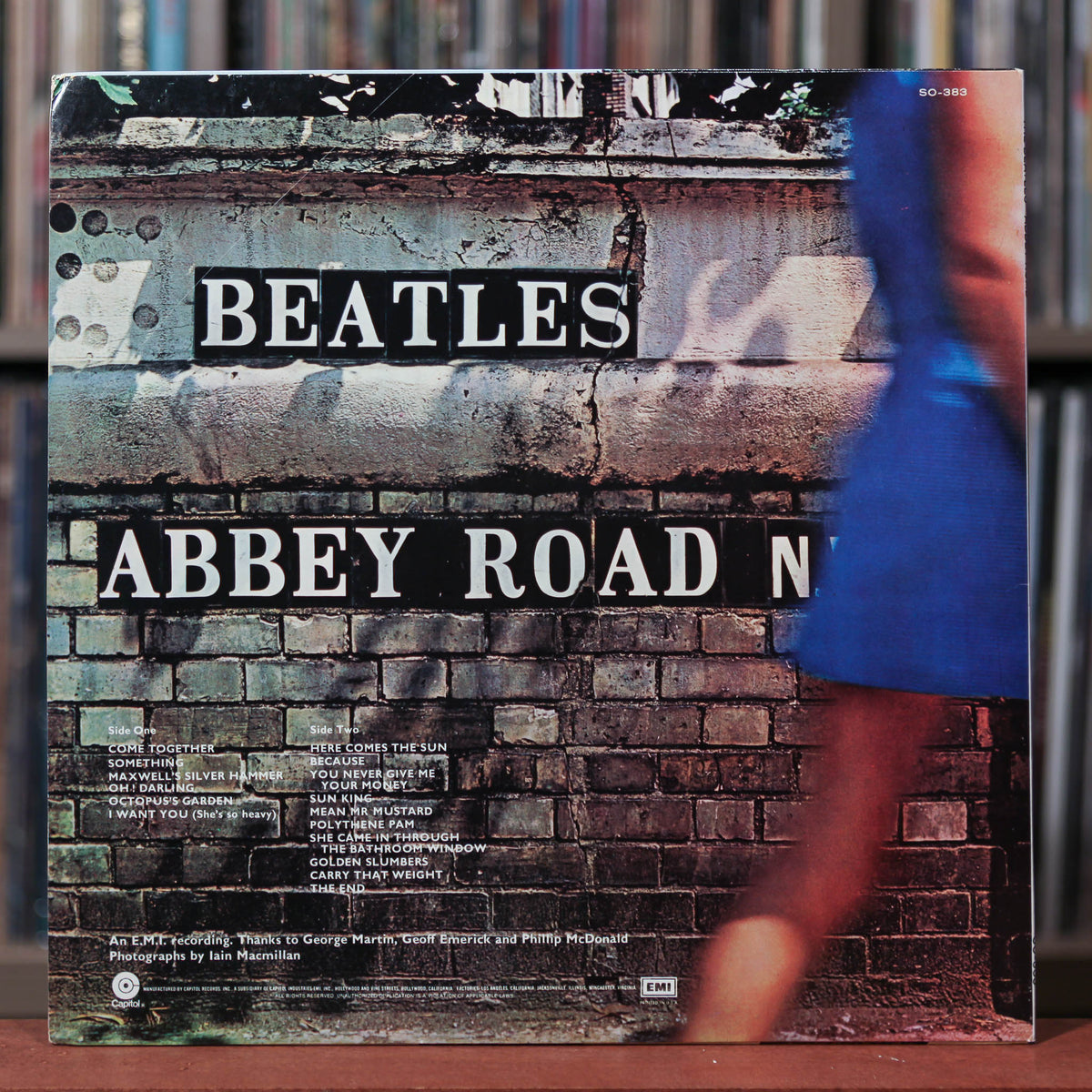 The Beatles - Abbey Road - RARE PROMO - 1978 Capitol, VG+/EX