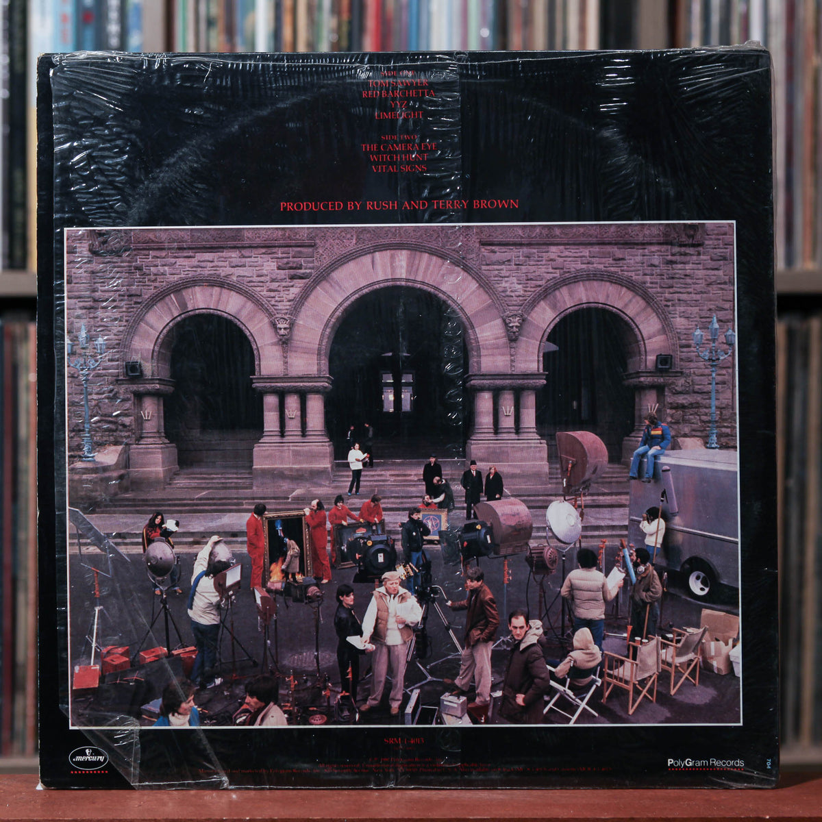 Rush - Moving Pictures - IN SHRINK 1981 Mercury, VG/VG