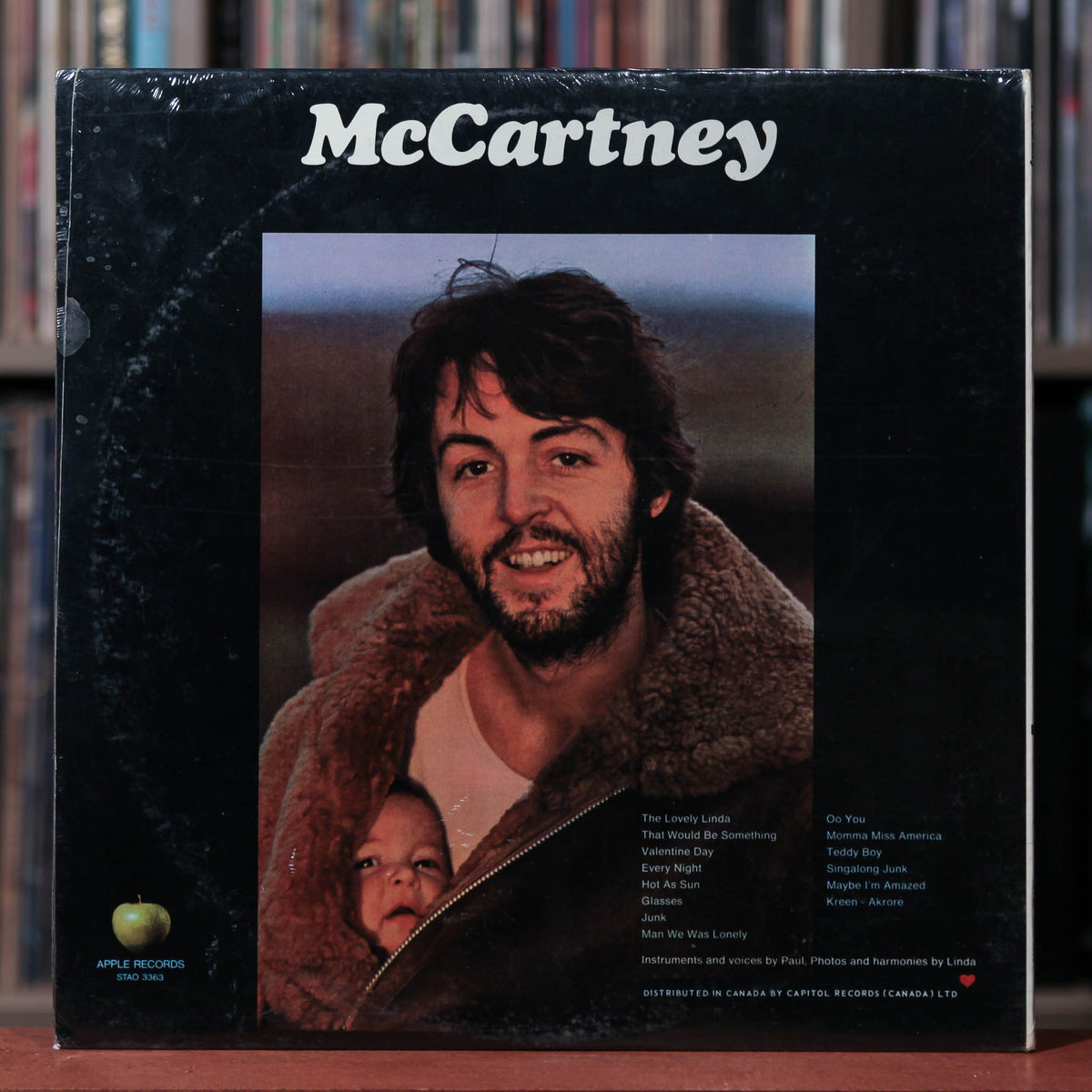 Paul McCARTNEY★McCARTNEY UK Apple オリジナル Paul McCartney - McCartney - 1970's Apple, SEALED