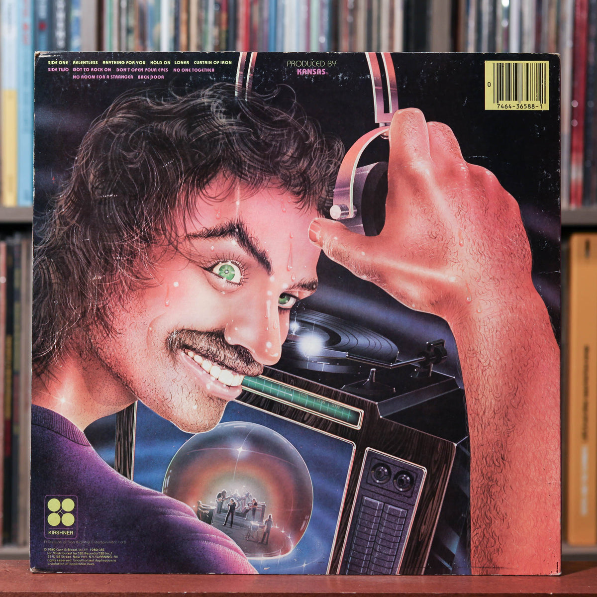 Kansas - Audio-Visions - 1980 Kirshner, VG/VG