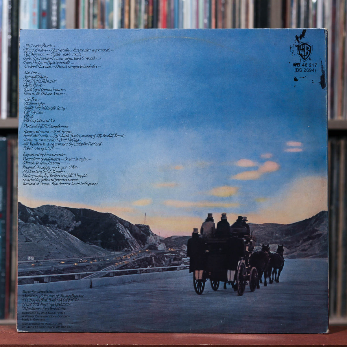 The Doobie Brothers - The Captain And Me - GERMANY 1973 Warner Bros. R
