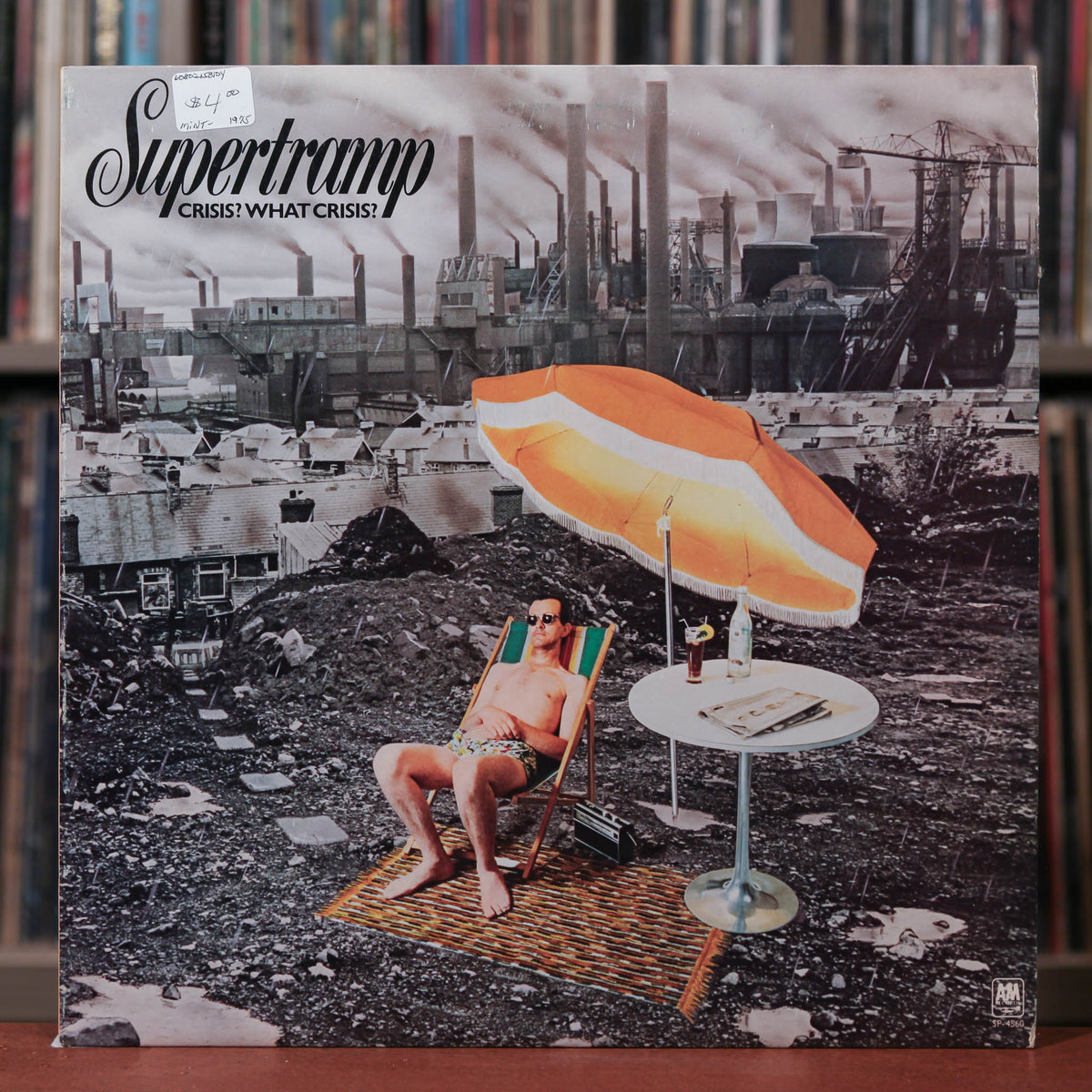 Supertramp - Crisis? What Crisis? - 1975 A&M Records, VG+/VG+