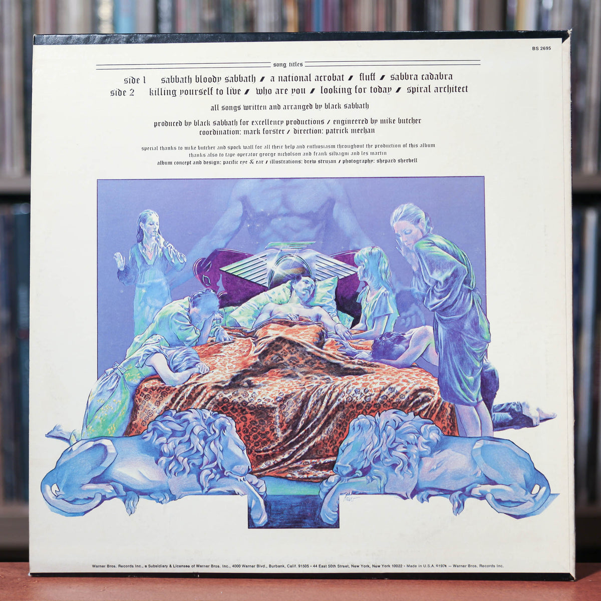 Black Sabbath - Sabbath, Bloody Sabbath - 1974 Warner Bros