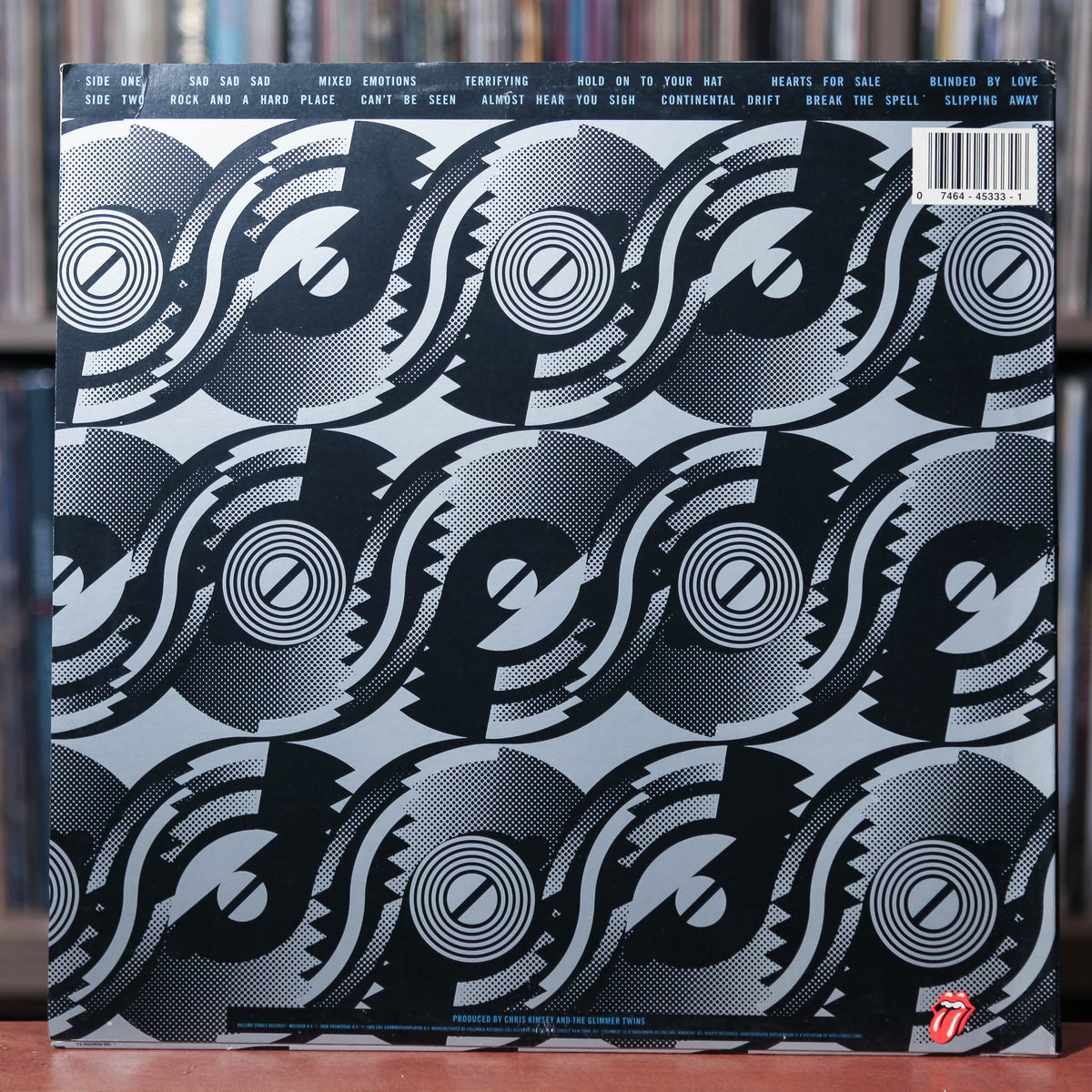 Rolling Stones – Steel Wheels – Vinyl (LP, Album), 1989