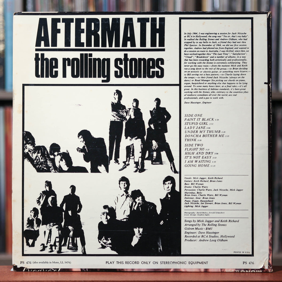 Rolling Stones - Aftermath - 1966 London, VG+/VG+