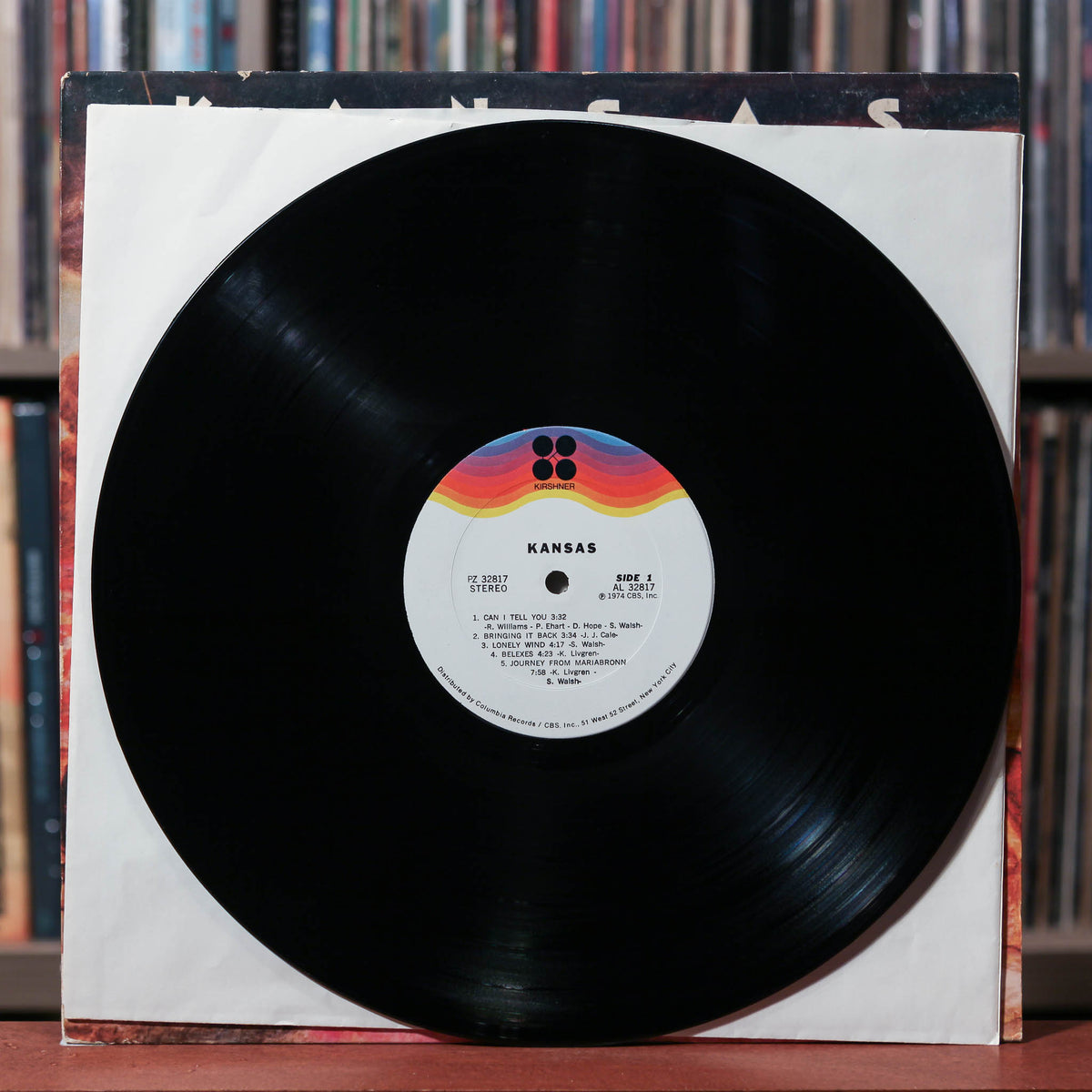 Kansas - Self-Titled - 1974 Kirshner, VG+/EX