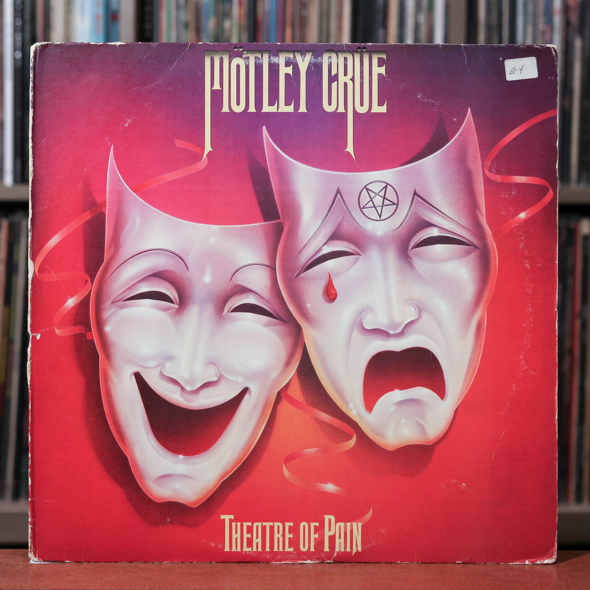 その他 LP Motley Crue Theatre Of Pain P13138 ELEKTRA /00260 vintage-vinyl-records-