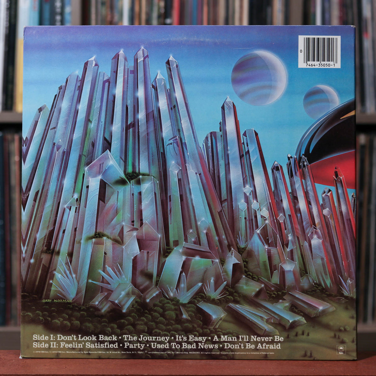 Boston - Don't Look Back - 1980 Epic, VG+/VG+