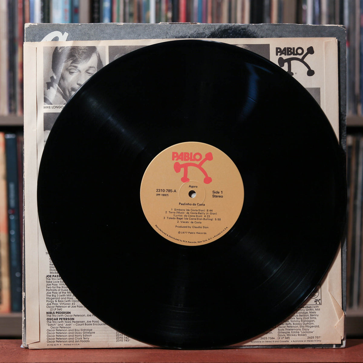 Paulinho Da Costa - Agora - 1977 Pablo Records, VG+/VG+