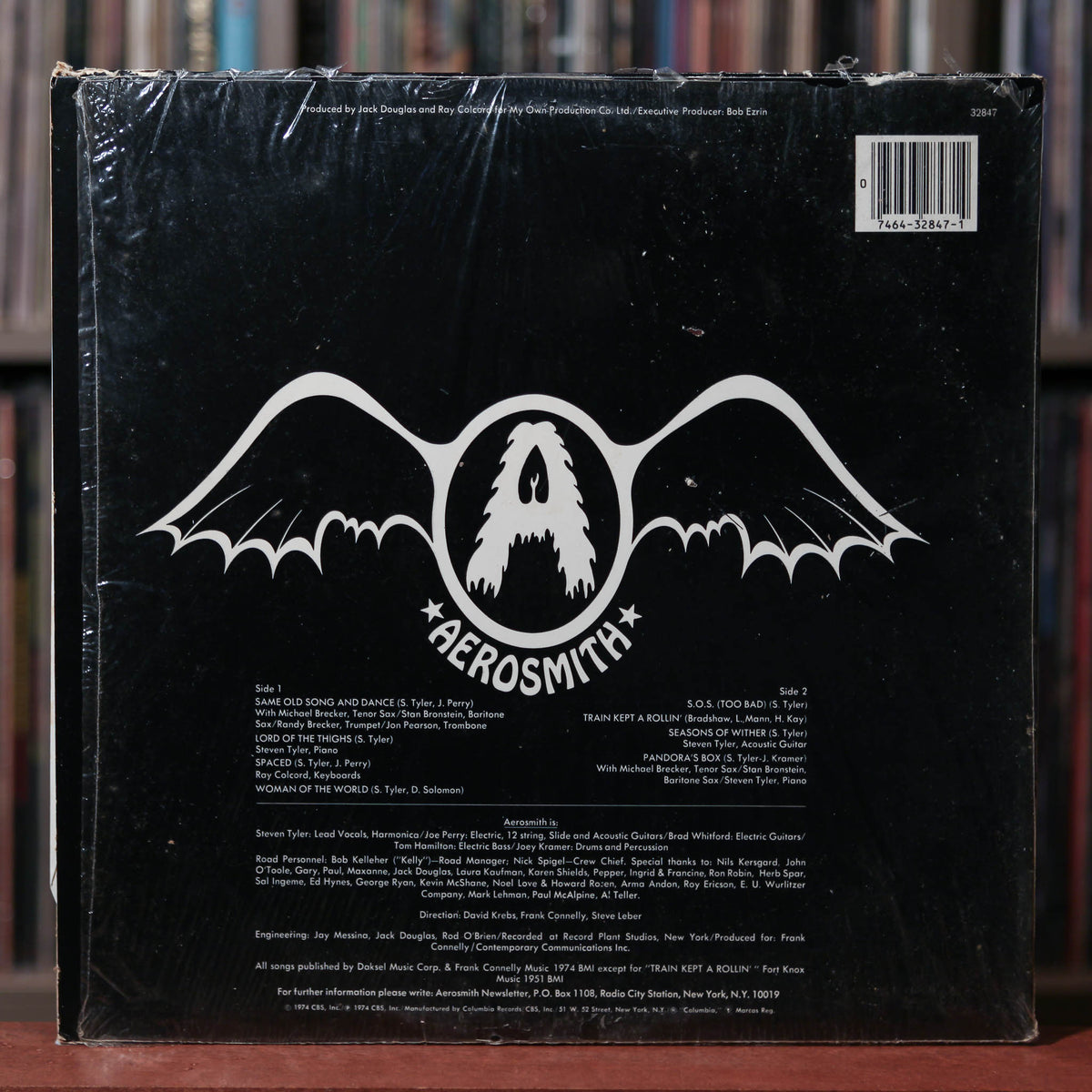 Aerosmith - Get Your Wings - 1974 Columbia, VG/VG