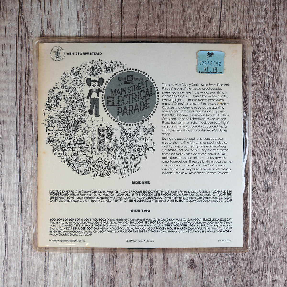 ディズニーワールド　レコード Disney - Walt Disney World Main Street Electrical Parade - 7
