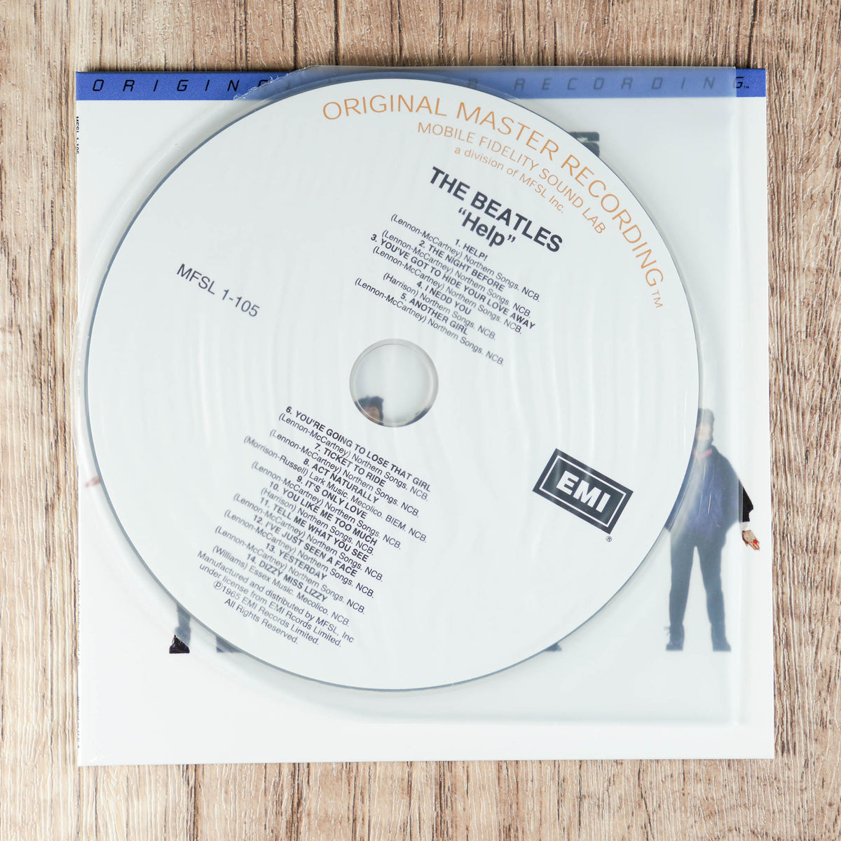 The Beatles - Help! - RARE Dr. Ebbets Vinyl to CD - Mobile Fidelity So