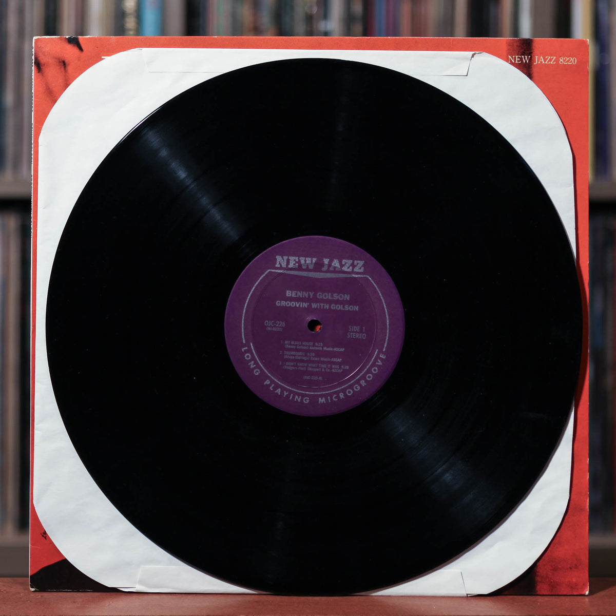 Benny Golson Groovin' With Golson 1986 New Jazz, EX/VG+