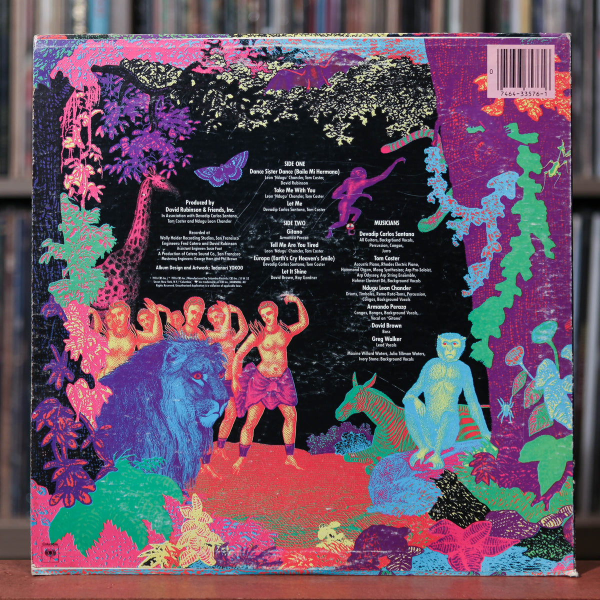 Santana - Amigos - 1976 CBS, VG+/VG+