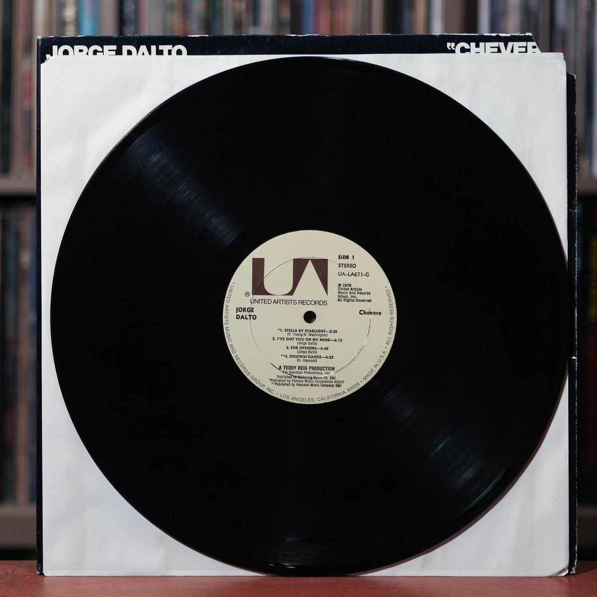 Jorge Dalto - Chevere - 1976 UA, VG/VG
