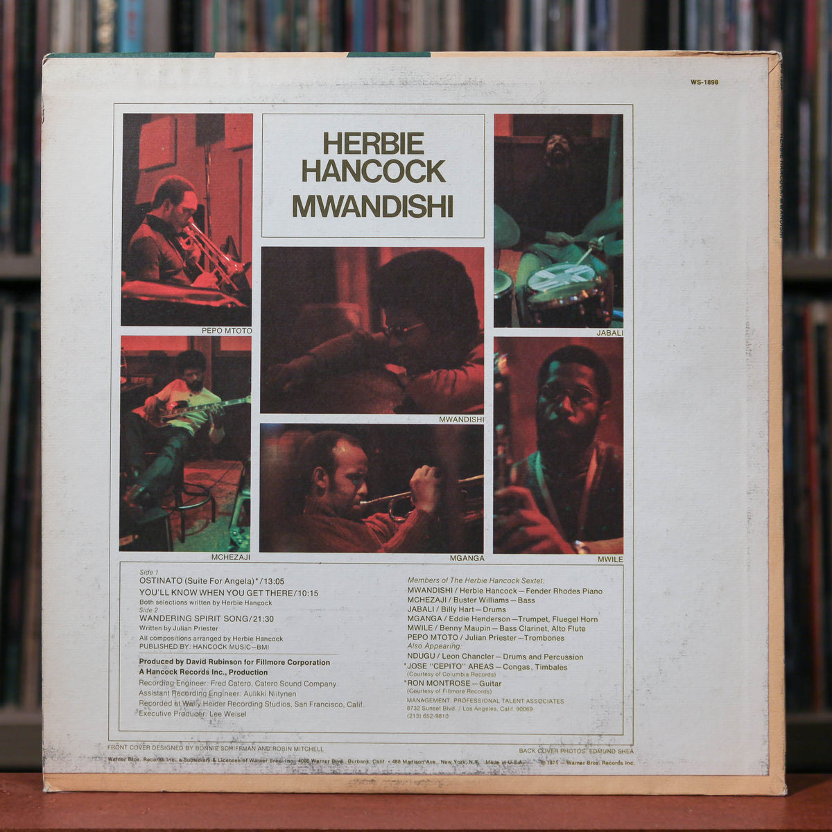 洋楽 Herbie Hancock MWANDISHI 180g WS1898 Herbie Hancock – Mwandishi – Vinyl (180 gram, LP, Album