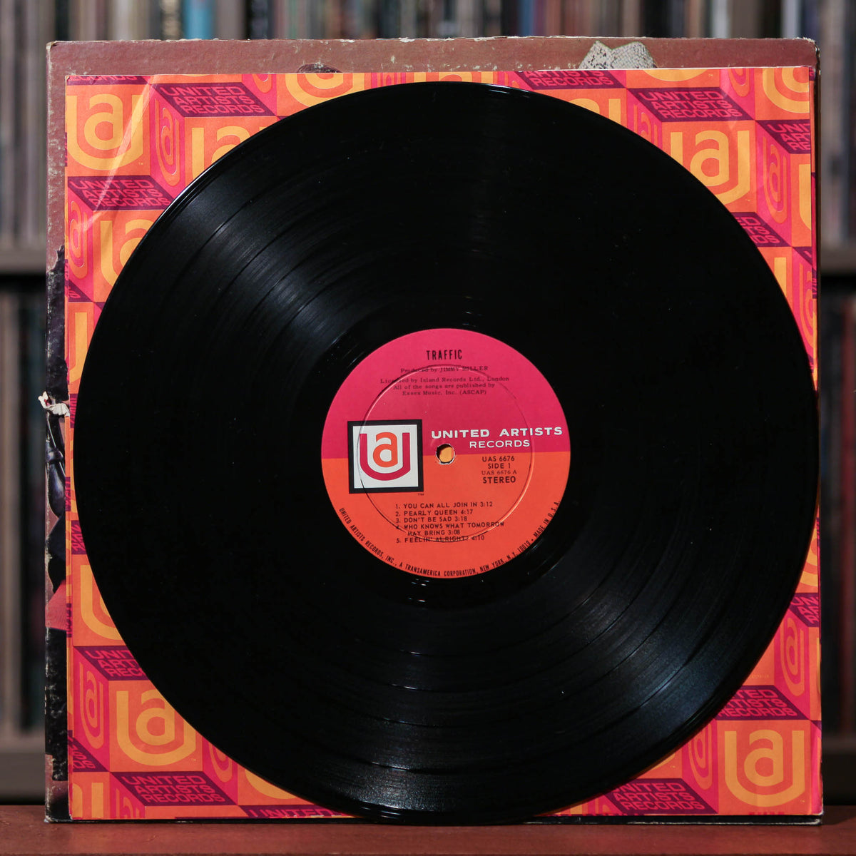 Traffic - Self-Titled - 1968 UA - VG/VG+
