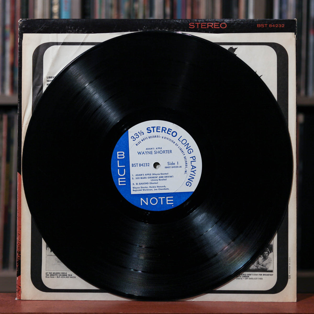 Wayne Shorter - Adam's Apple - 1966 Blue Note, VG/VG++