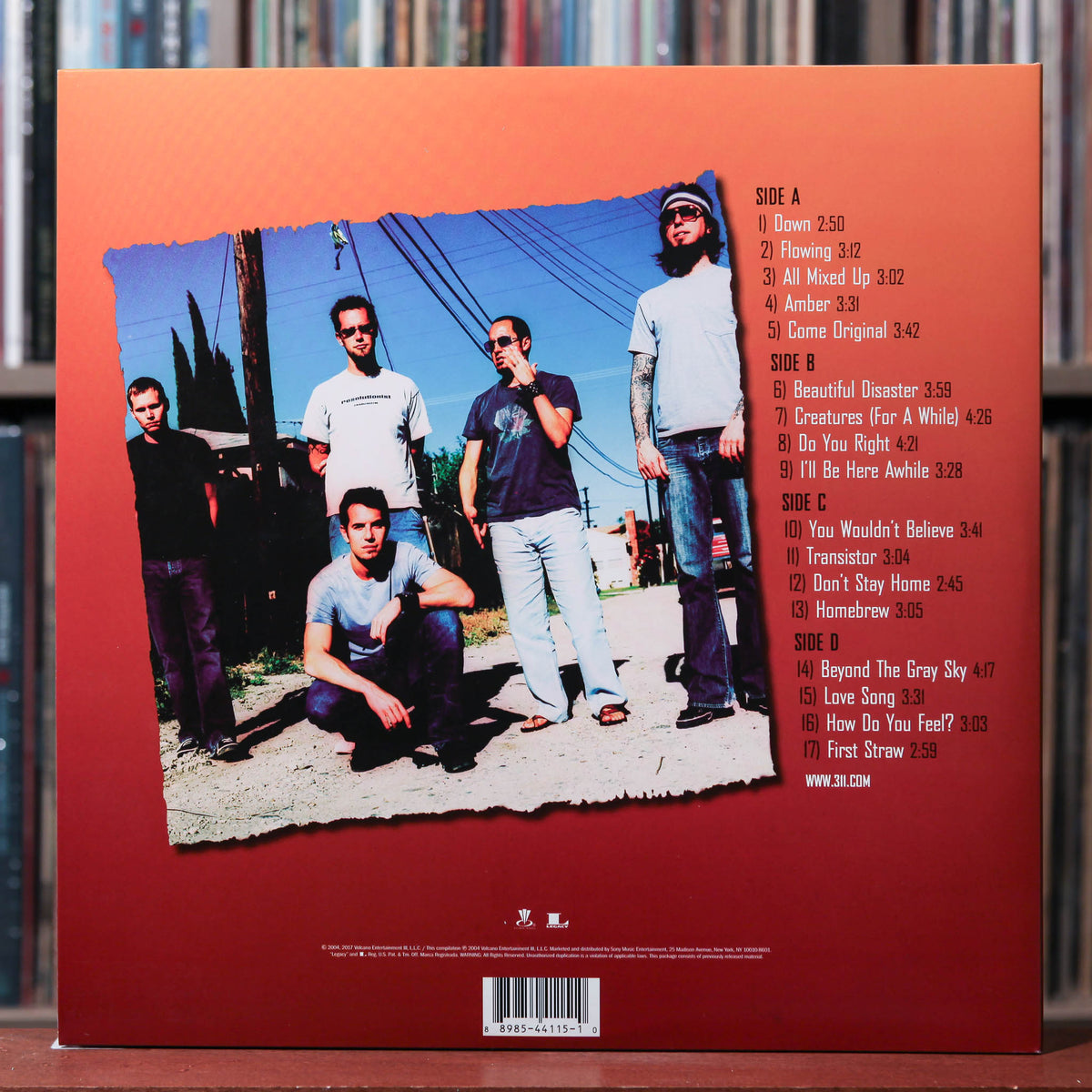 311 - Greatest Hits '93 - '03 - 2LP 2017 Volcano, EX/EX