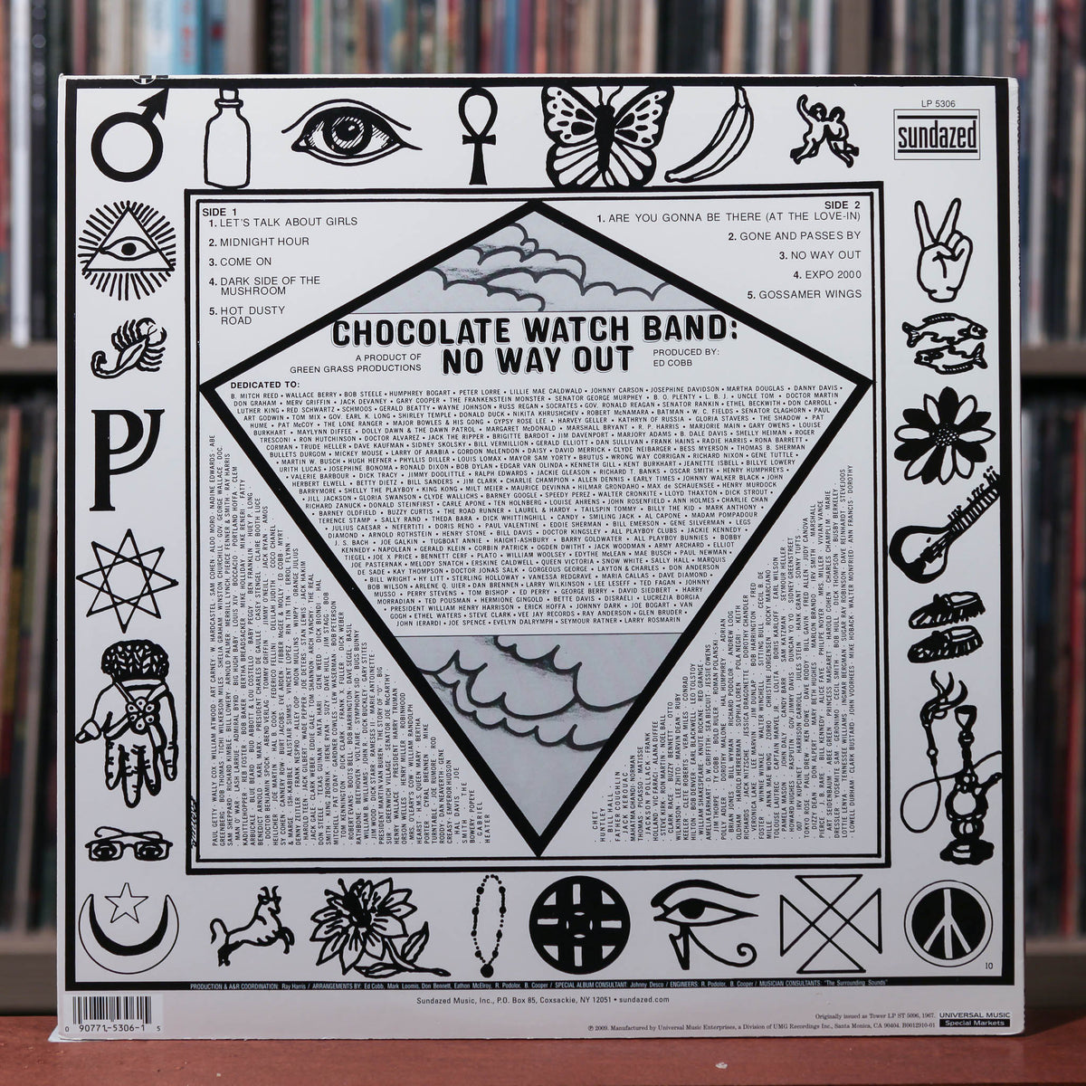 The Chocolate Watchband - No Way Out - 2009 Sundazed Music, EX/VG+