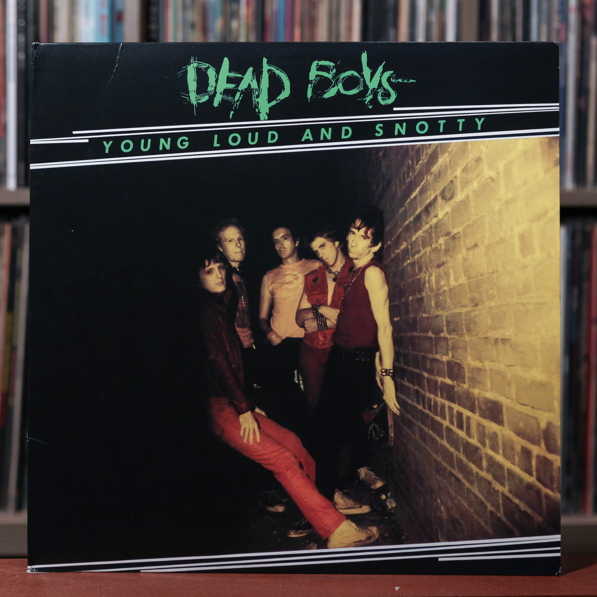 米LP Dead Boys Young Loud And Snotty JPR068 Jackpot Records /00260 Dead Boys – Young Loud And Snotty – Vinyl (Green Translucent