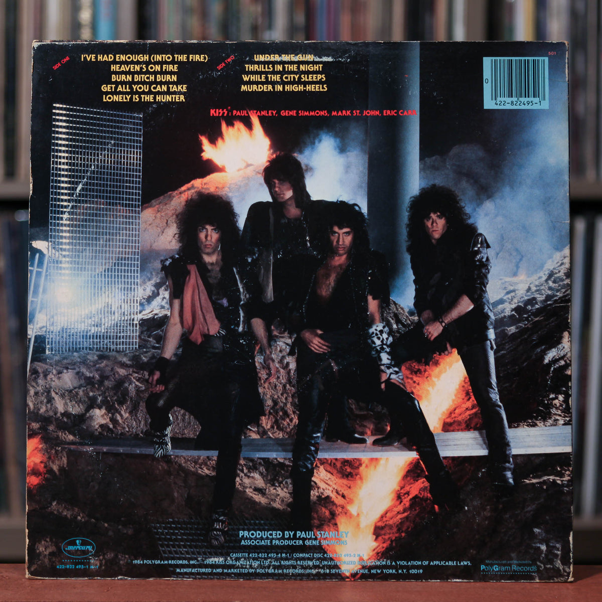Kiss - Animalize - 1984 Mercury, VG/VG