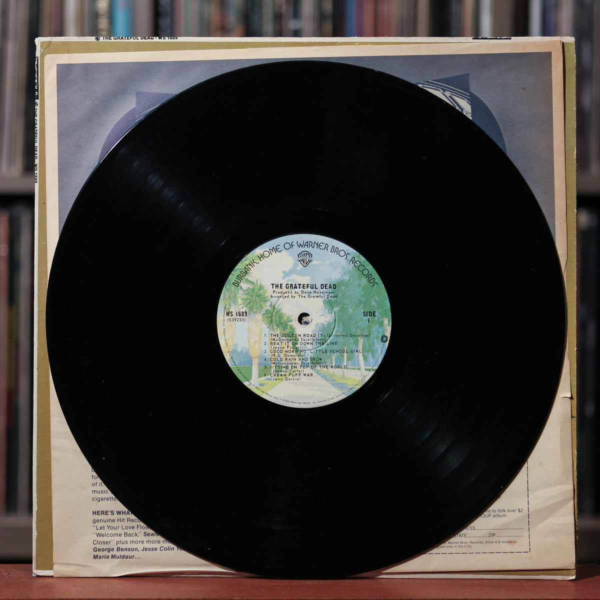 Grateful Dead - Self-Titled - 1974 Warner, VG+/VG+