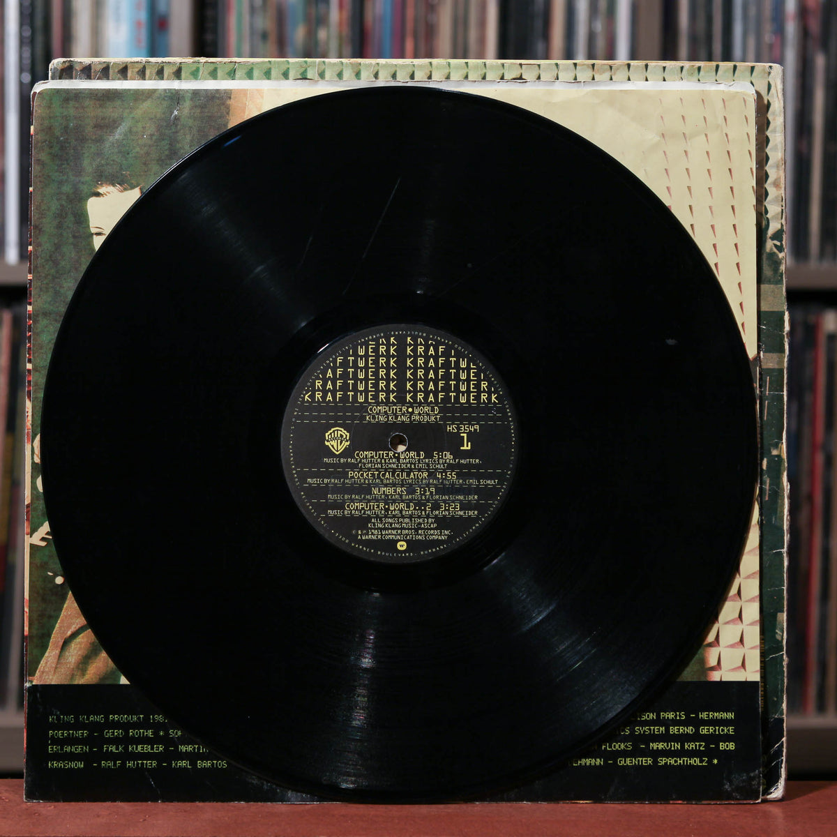 Kraftwerk - Computer World - 1981 Warner Bros. Records, G+&frasl;G+