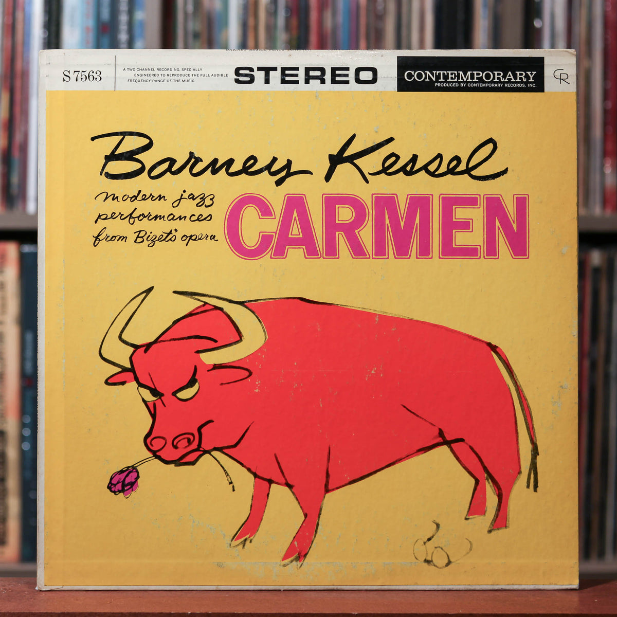 Barney Kessel - Modern Jazz Performances From Bizet's Opera Carmen - 1963  Contemporary Records, VG/NM