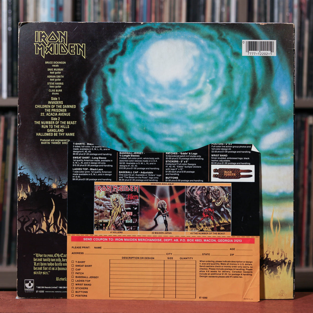Iron Maiden The Number of the Beast レコード Iron Maiden - The Number Of The Beast - Vinyl | Nuclear Blast