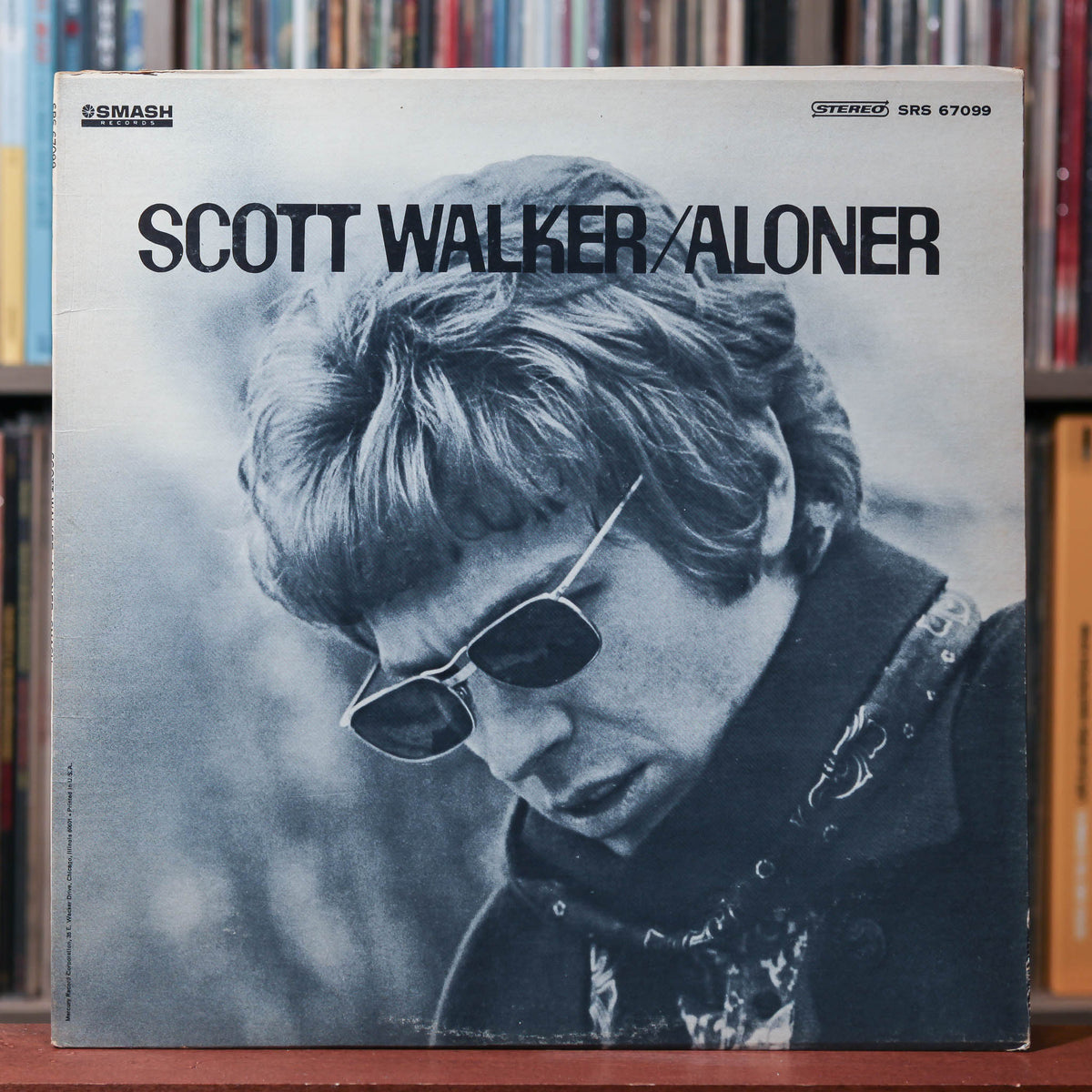 Scott Walker - Aloner - 1967 Smash Records, VG+/VG